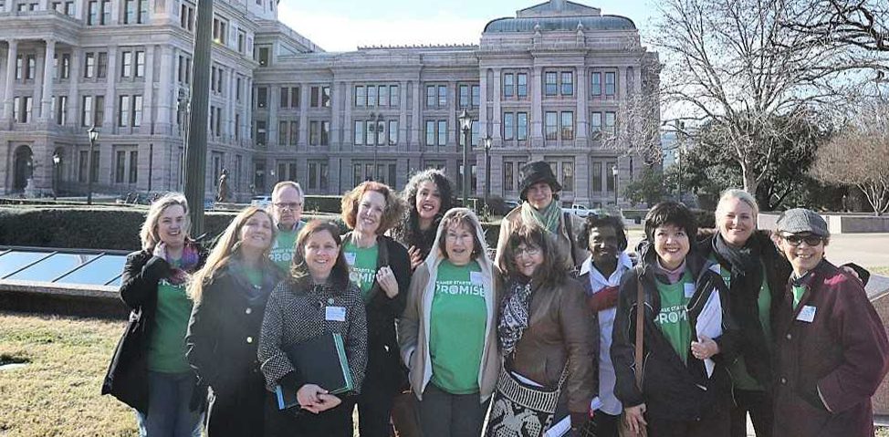 Sandy Hook Promise volunteers and advocates in Texas.