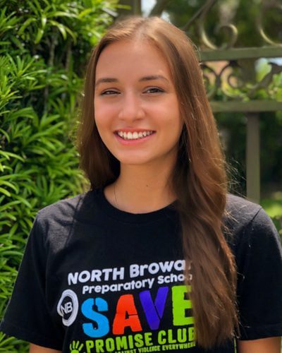 Lena Kalandjian, a junior at North Broward Preparatory School in Florida and National Youth Advisory Board member