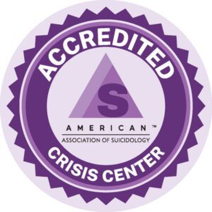 AAS Accredited Crisis Center Seal