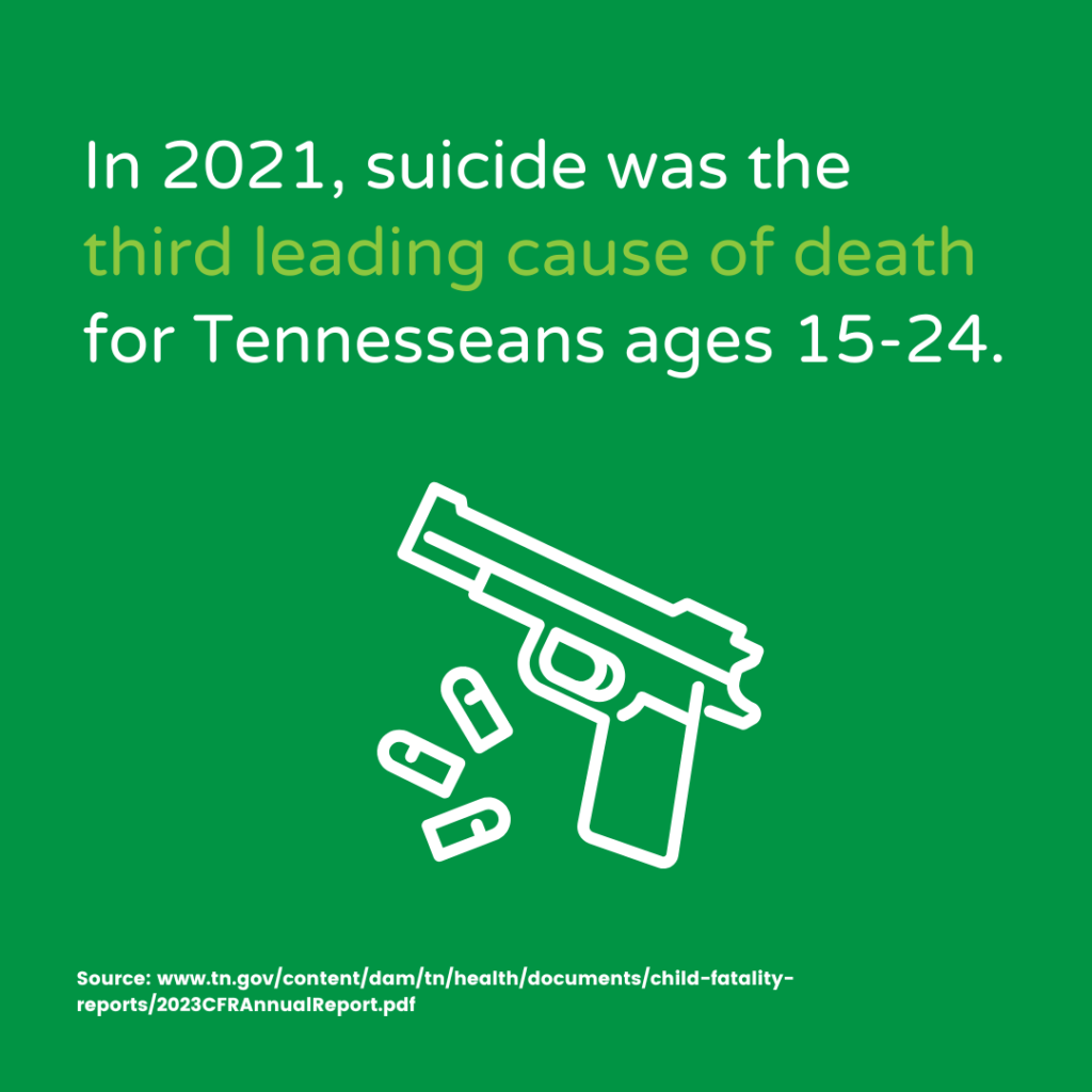 Firearm-Related Deaths in Tennessee infographic